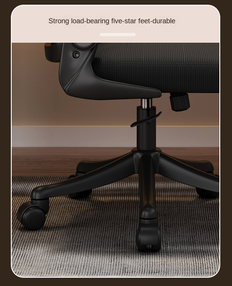 UVR Computer Chair Armchair Comfortable Breathable Mesh Staff Chair Ergonomic Boss Chair Sponge Cushion Home Office Chair