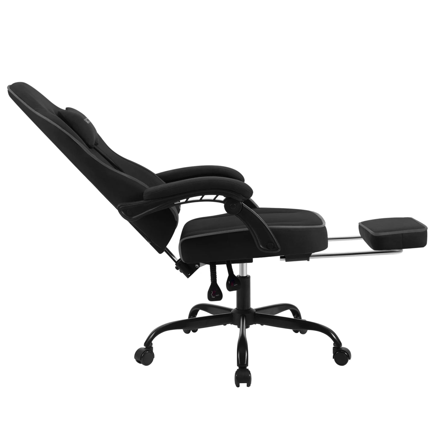 Swivel Gamer Chair Gaming Chair Ergonomic Office Computer Chair with Lumbar Cushion Pillow Footrest