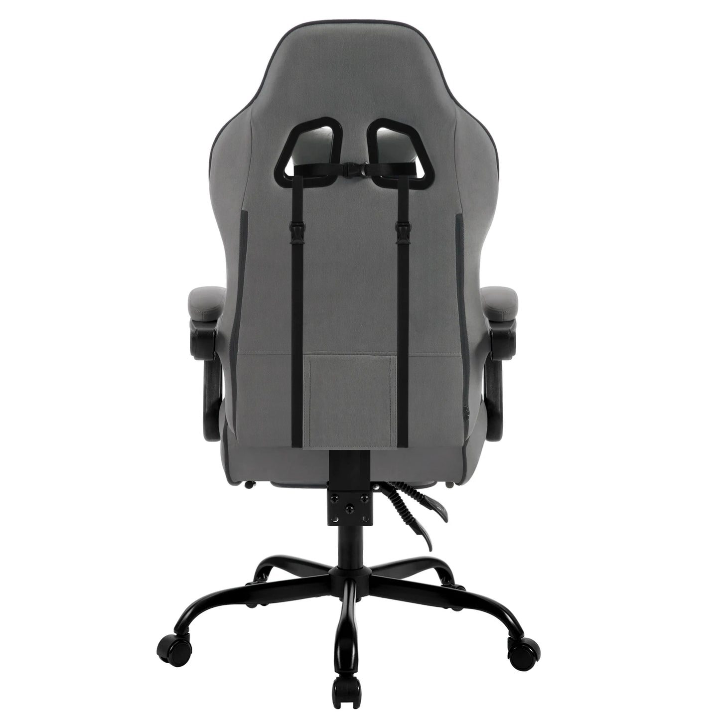 Swivel Gamer Chair Gaming Chair Ergonomic Office Computer Chair with Lumbar Cushion Pillow Footrest