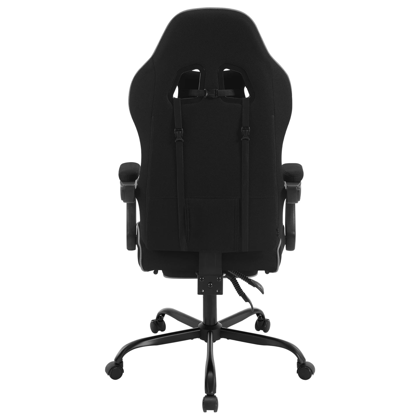 Swivel Gamer Chair Gaming Chair Ergonomic Office Computer Chair with Lumbar Cushion Pillow Footrest