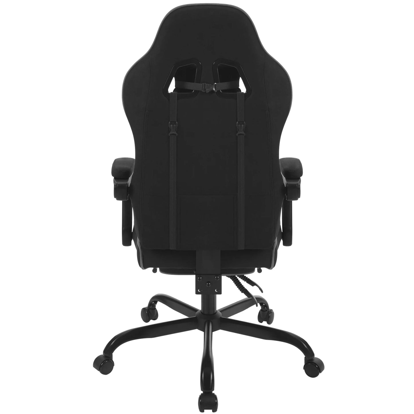 Swivel Gamer Chair Gaming Chair Ergonomic Office Computer Chair with Lumbar Cushion Pillow Footrest