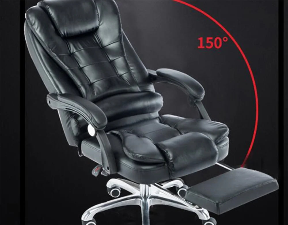 Offcina Racing Chair with Backrest with Footrest, Comfortable Executive Seat for Computer, Lol, Internet Cafe, Wcg, Gaming, Lift, Swivel Desk Armchair Wheels Office Home Professional Chairs