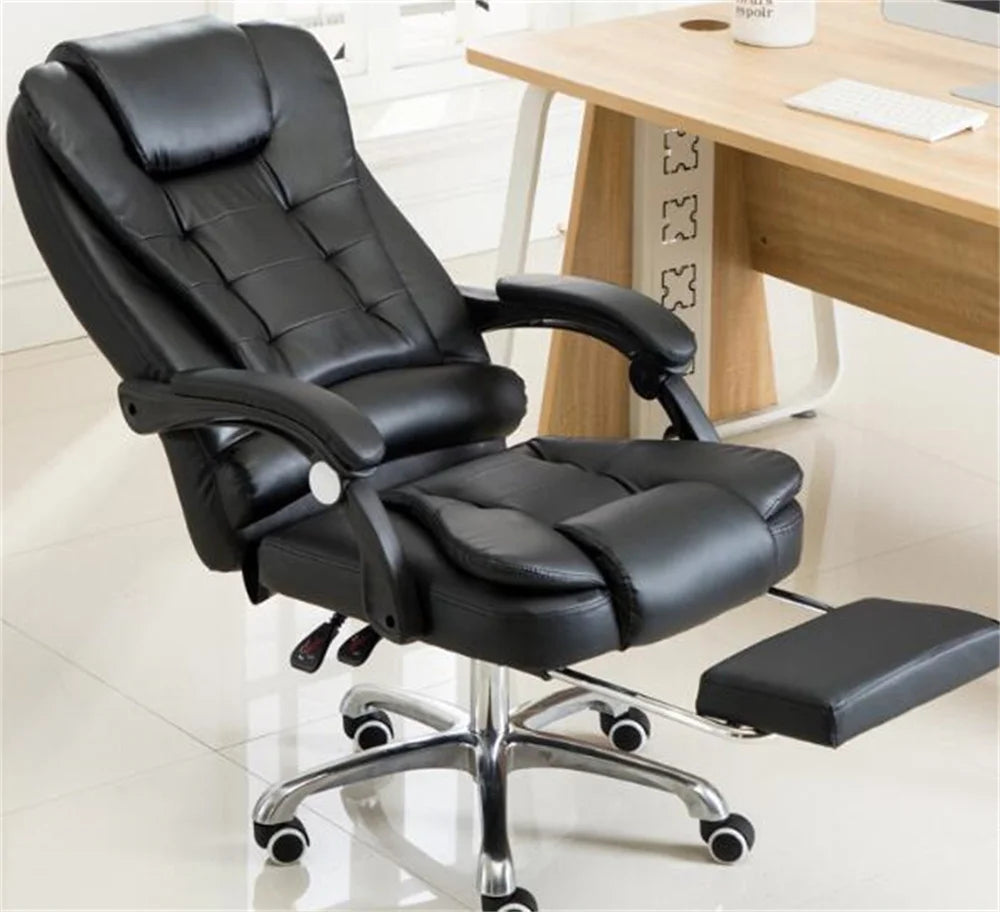 Offcina Racing Chair with Backrest with Footrest, Comfortable Executive Seat for Computer, Lol, Internet Cafe, Wcg, Gaming, Lift, Swivel Desk Armchair Wheels Office Home Professional Chairs