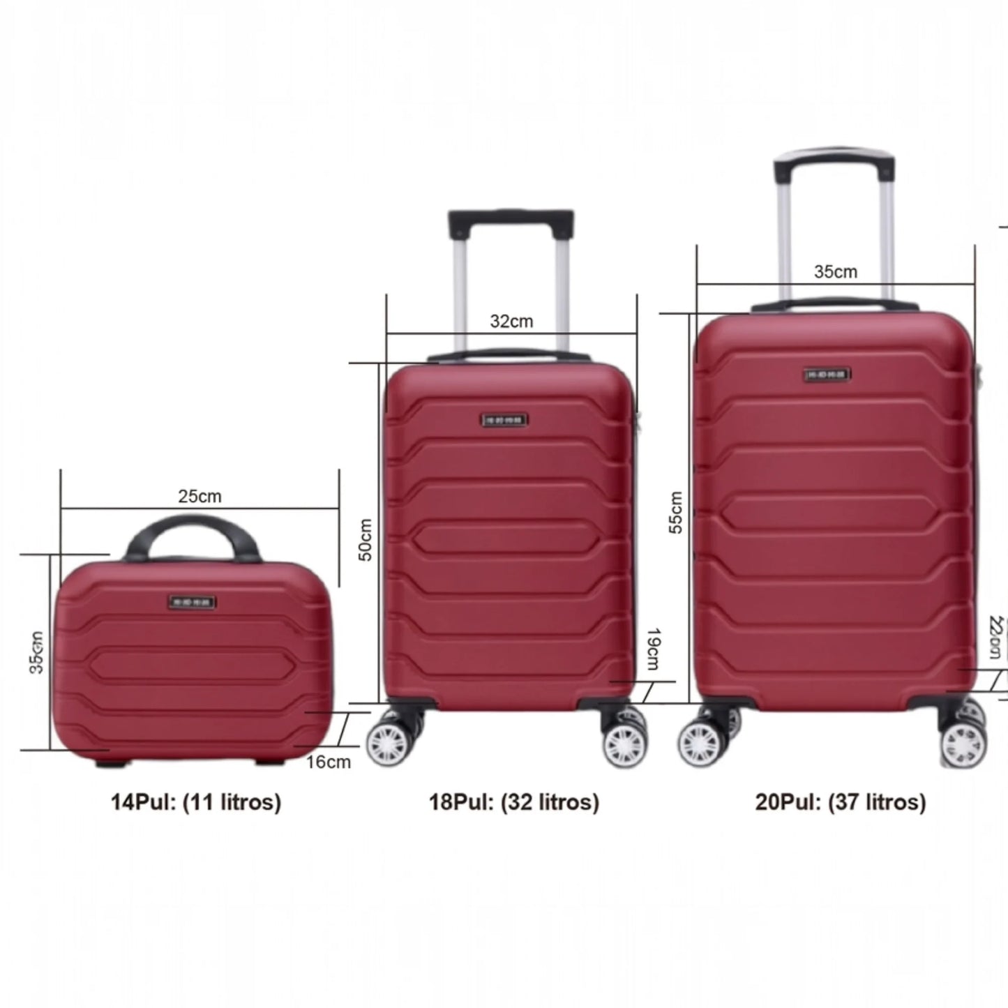 Set of Elegant Travel Suitcases: Lightweight Abs Shell, Numeric Lock, 4 360 Rotating Wheels ° ,Aluminum Telescopic Handle Suitcase Set Trolley Cabin Suitcase (6990 M008 8001 8002 8008 6020 D7)