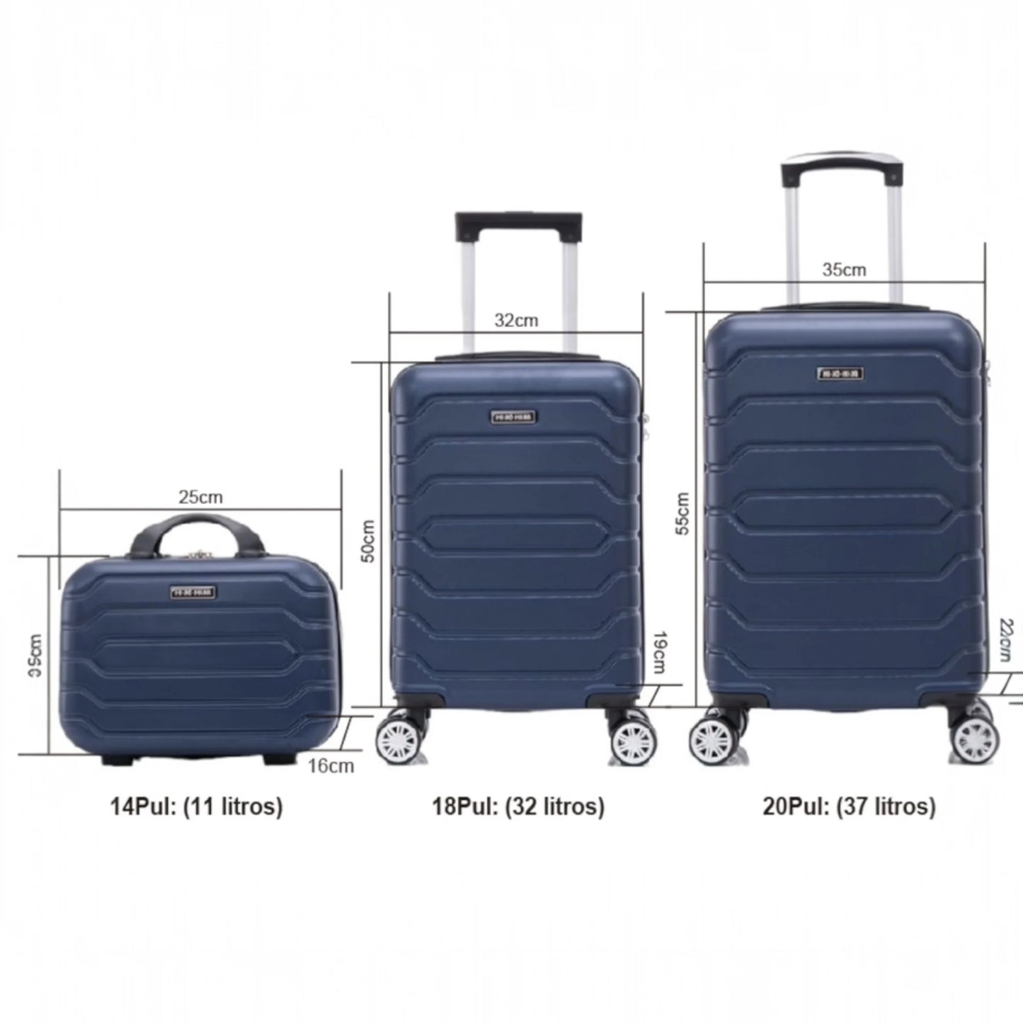 Set of Elegant Travel Suitcases: Lightweight Abs Shell, Numeric Lock, 4 360 Rotating Wheels ° ,Aluminum Telescopic Handle Suitcase Set Trolley Cabin Suitcase (6990 M008 8001 8002 8008 6020 D7)