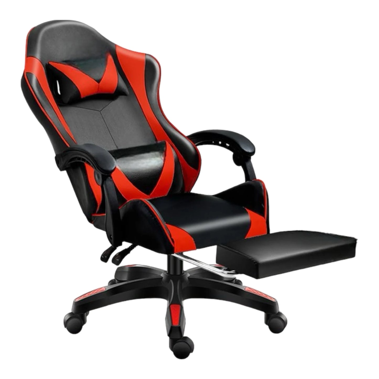 Gaming chair for desk, office and revolving Online games. Comfortable height adjustable chair for ergonomic Gaming, faux leather, gaming and office Gaming racing chair It is ergonomic and with modern design. (S001 7490 8490)