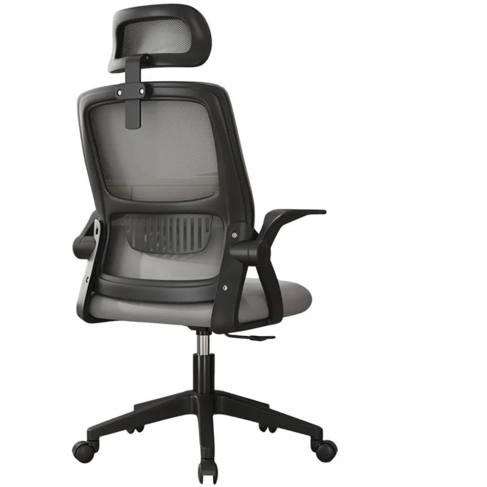 Office chair with Lumbar support swivel desk armchair wheels office room room ergonomic Gaming desk tulipu Nordic chair black Gray