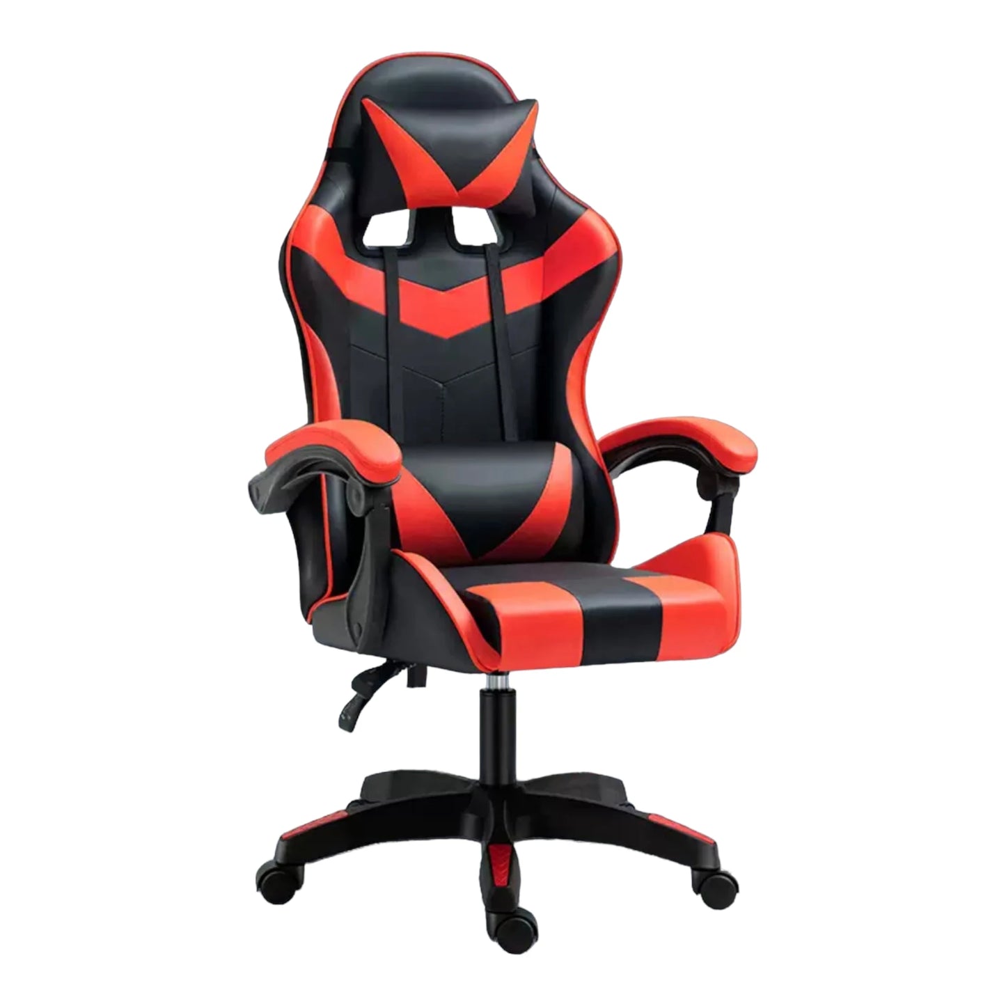 Gaming chair for desk, office and revolving Online games. Comfortable height adjustable chair for ergonomic Gaming, faux leather gaming chair, office Gaming racing chair It is ergonomic and with modern design. (7490 8490 S001