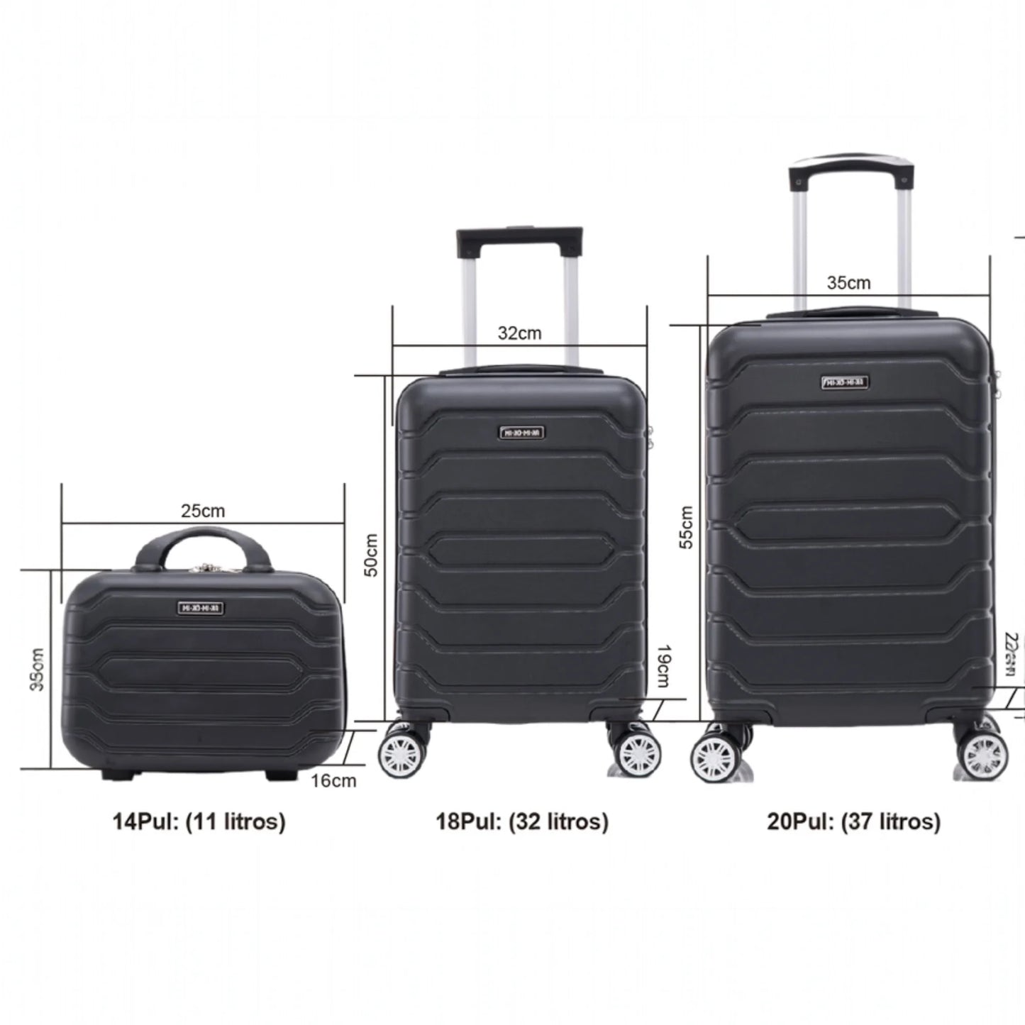 Set of Elegant Travel Suitcases: Lightweight Abs Shell, Numeric Lock, 4 360 Rotating Wheels ° ,Aluminum Telescopic Handle Suitcase Set Trolley Cabin Suitcase (6990 M008 8001 8002 8008 6020 D7)