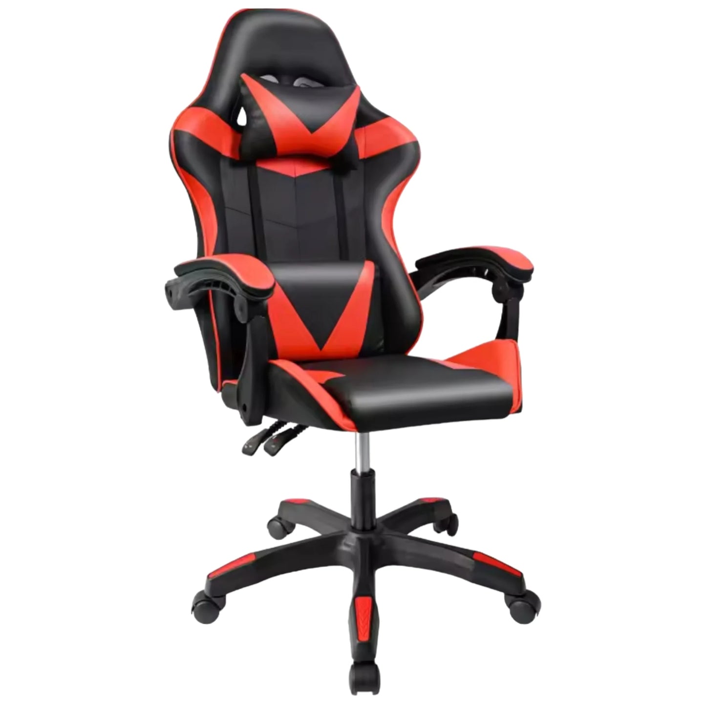 Gaming chair for desk, office and revolving Online games. Comfortable height adjustable chair for ergonomic Gaming, faux leather gaming chair, office Gaming racing chair It is ergonomic and with modern design. (7499 8499 S004