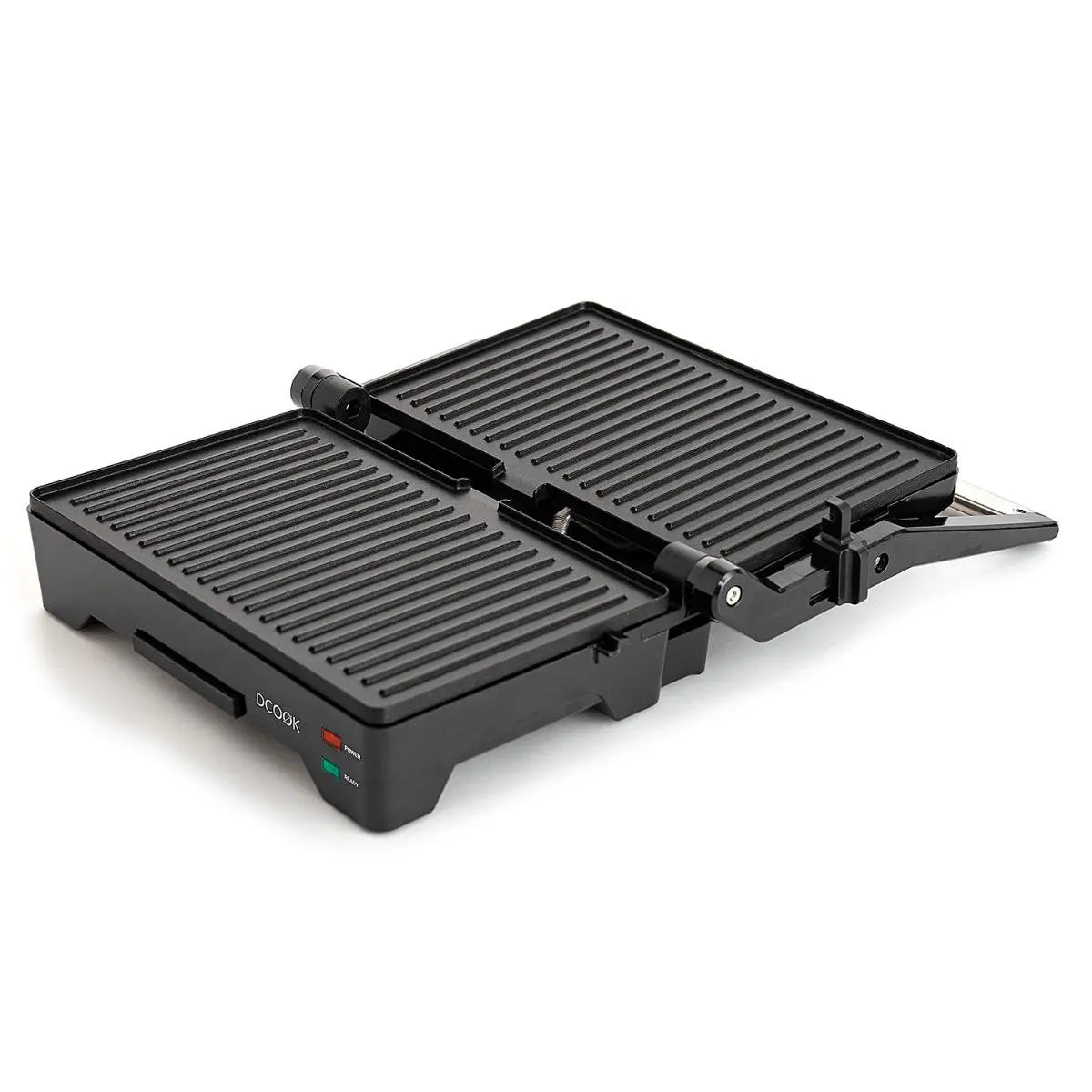 DCOOK GALLERY Grill double plate 1600W metallized steel tilting cap