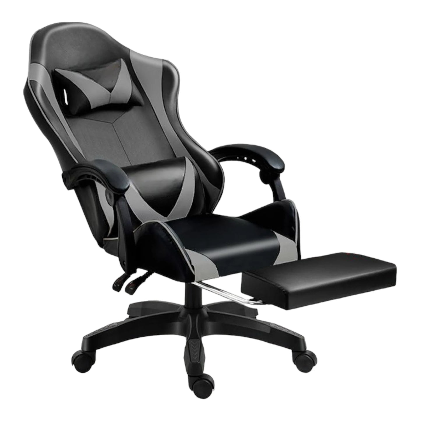 Gaming chair for desk, office and revolving Online games. Comfortable height adjustable chair for ergonomic Gaming, faux leather gaming chair, office Gaming racing chair It is ergonomic and with modern design. (7499 8499 S004