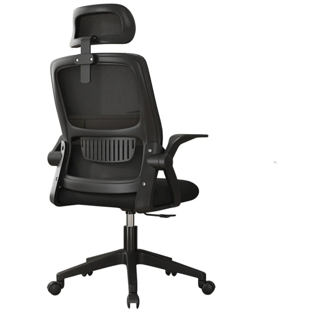 Office chair with Lumbar support swivel desk armchair wheels office room room ergonomic Gaming desk tulipu Nordic chair black Gray