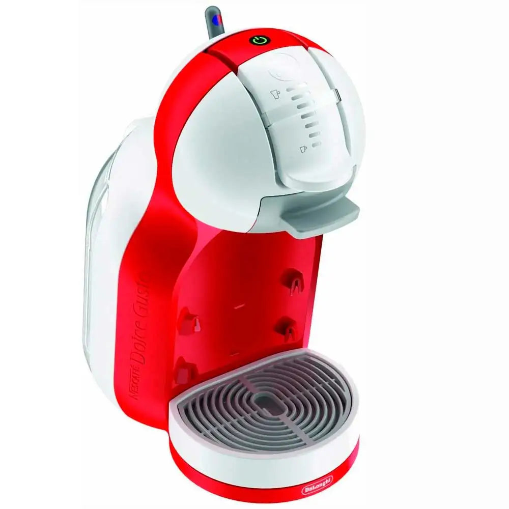 Delonghi MINI ME red and white automatic Dolce taste coffee maker