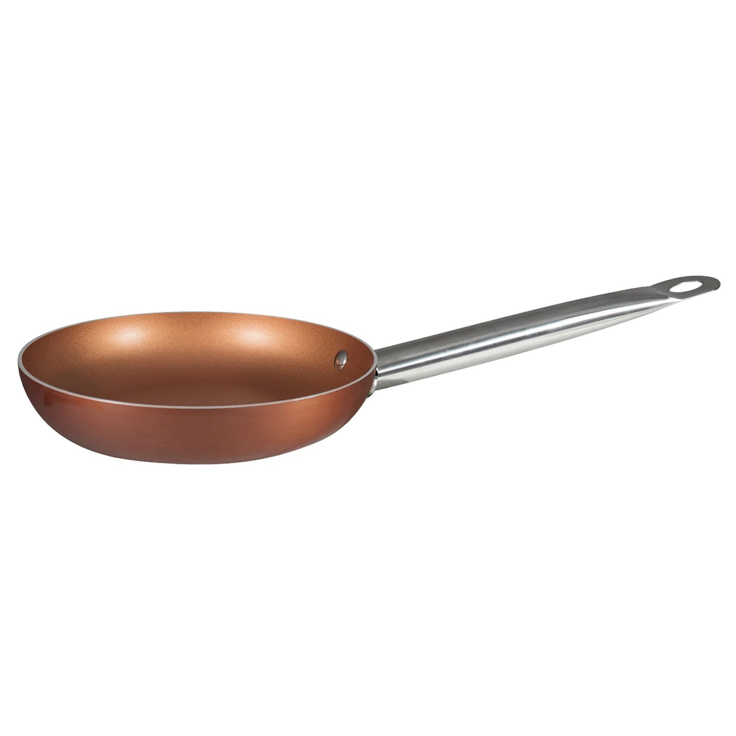 San Ignacio Optimum Copper 20/24/28cm (2 with Lid) Pressed Aluminum-Non-Stick-Induction Fit Set of 3 Pans