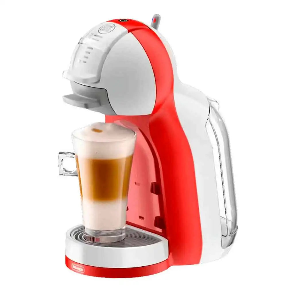 Delonghi MINI ME red and white automatic Dolce taste coffee maker