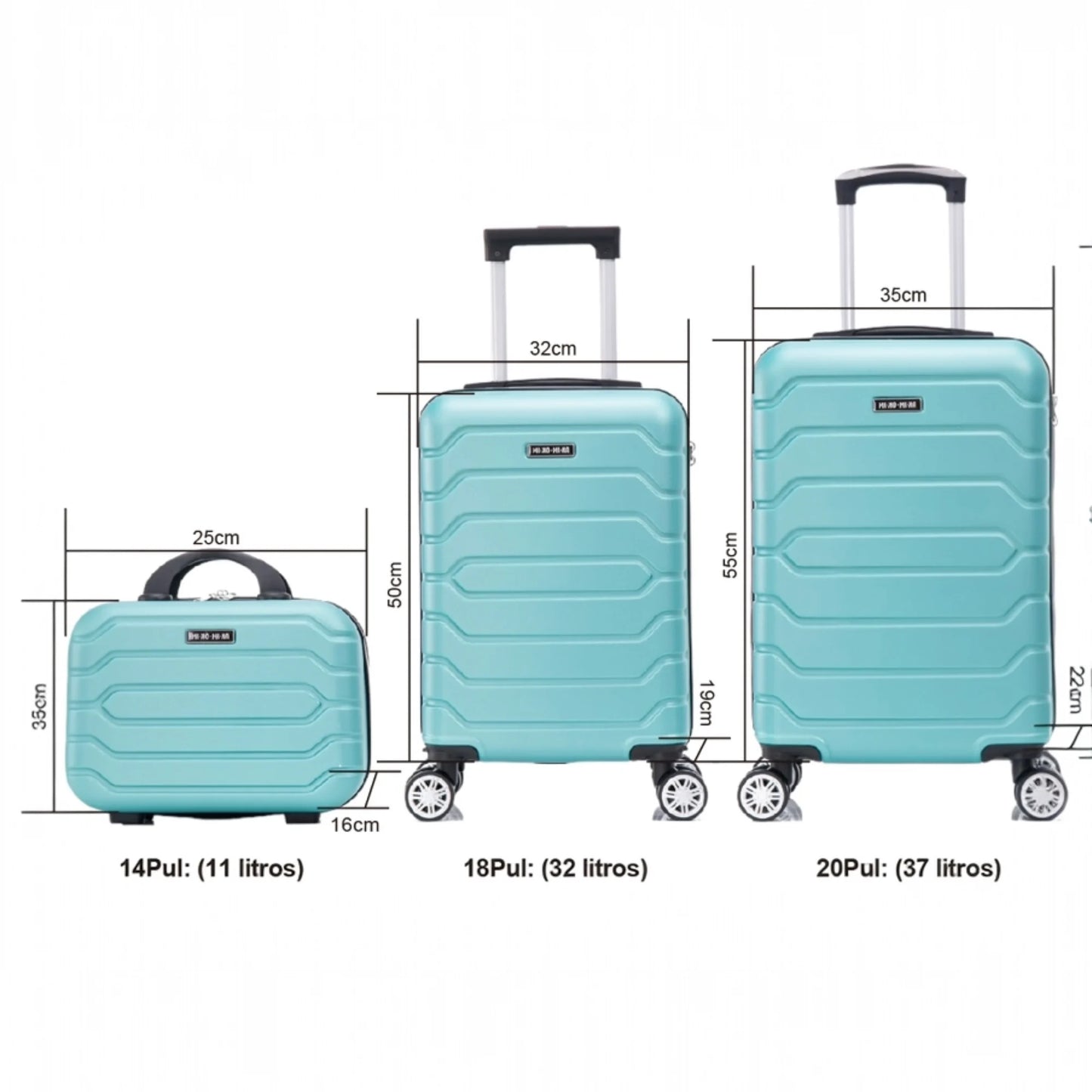 Set of Elegant Travel Suitcases: Lightweight Abs Shell, Numeric Lock, 4 360 Rotating Wheels ° ,Aluminum Telescopic Handle Suitcase Set Trolley Cabin Suitcase (6990 M008 8001 8002 8008 6020 D7)