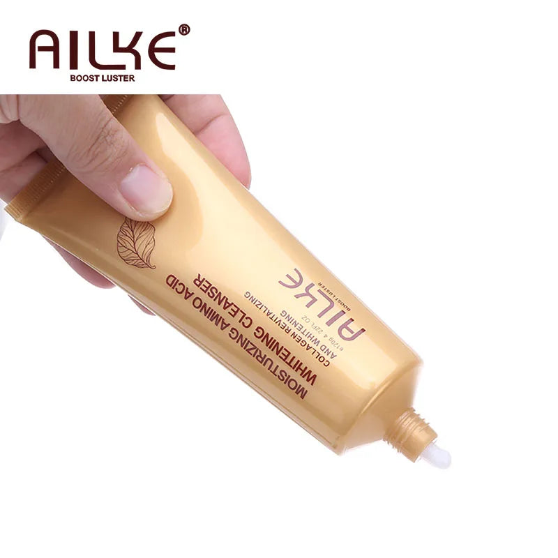 AILKE Whitening Face Care Set, Moisturizing, Brightening, With Collagen Vitamin C, Even Skin Tone, Suitable for Men and Women