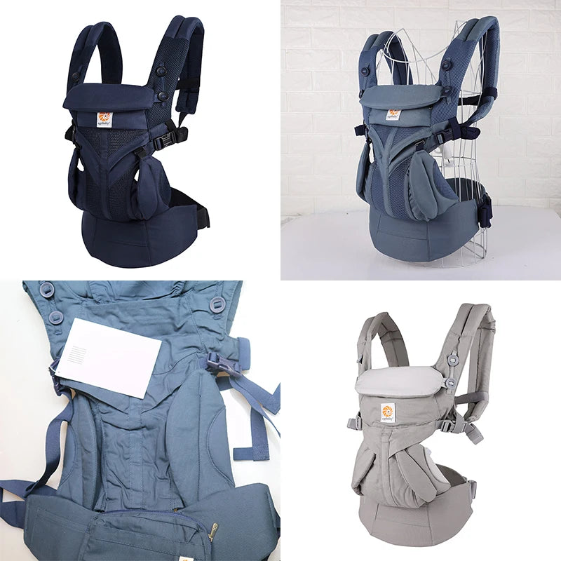 Egobaby Breeze Baby Carrier Multifunction Breathable Infant Carrier Backpack Kid Carriage Toddler baby Sling Wrap Suspenders 360