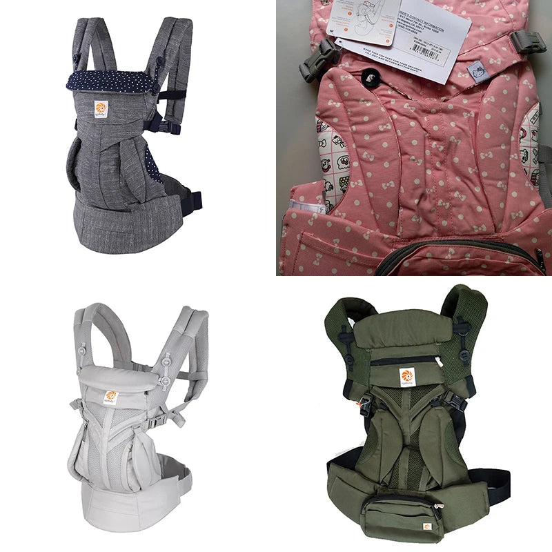 Egobaby Breeze Baby Carrier Multifunction Breathable Infant Carrier Backpack Kid Carriage Toddler baby Sling Wrap Suspenders 360