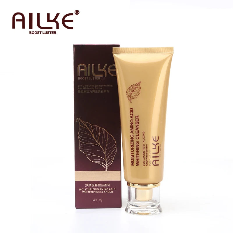 AILKE Whitening Face Care Set, Moisturizing, Brightening, With Collagen Vitamin C, Even Skin Tone, Suitable for Men and Women