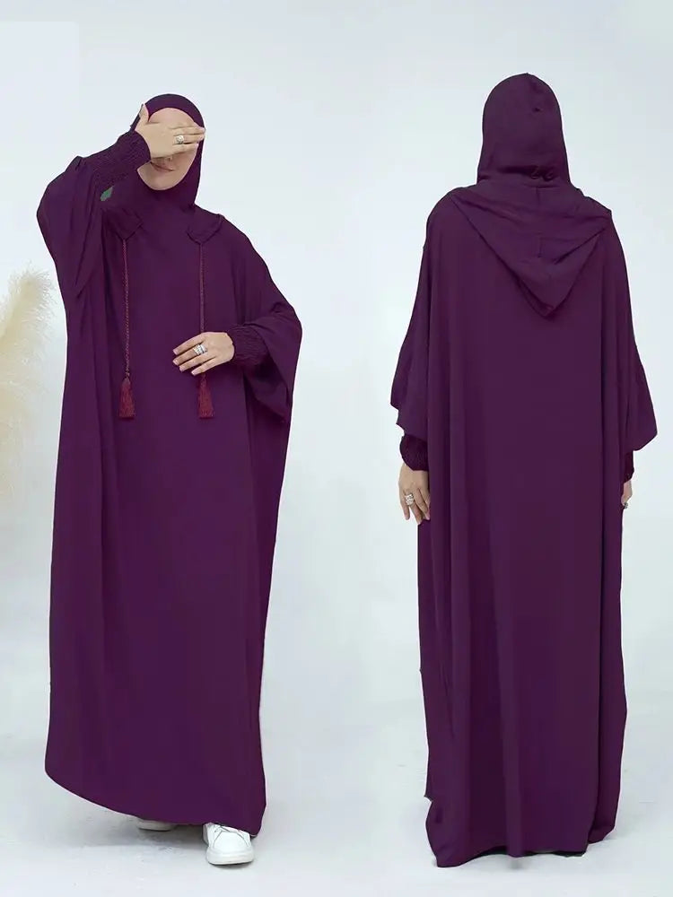 Ramadan Niqab Khimar Muslim Abaya Dubai Turkey Islam Prayer Clothes African Dresses For Women Dress Kaftan Robe Femme Musulmane