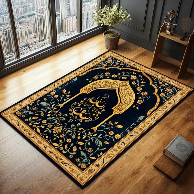 Elegant Islamic Elegance Prayer Rugs Muslim Gift Ideas Sophisticated Islamic Prayer Carpets and Floor Mats for Your Prayer Space