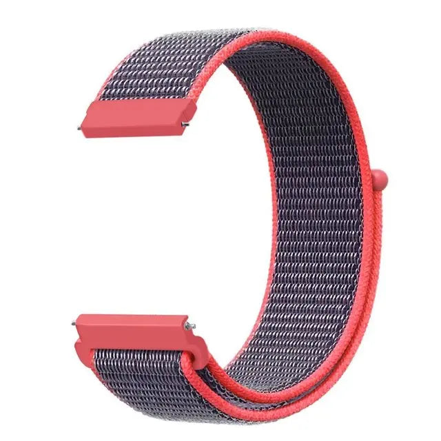 Nylon Loop Woven Strap for Huami Amazfit GTR 42MM 47MM Smart Watch Wearable Wrist Bracelet for Amazfit GTS 3 2 2e Watchband