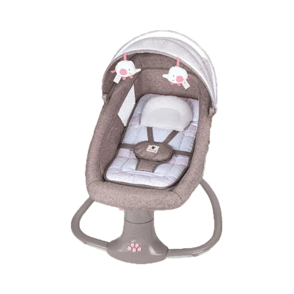 Electric Bluetooth Baby Cradle with Mosquito Net Bluetooth Music Baby Rocking Chair Multifunctional Baby Crib for Newborns 2024