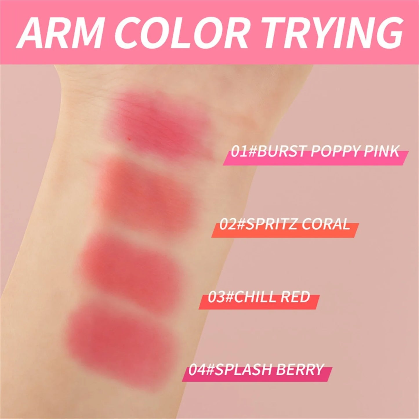 Milk Jelly Blush Milk Makeup Jelly Tint Blush Milk Cooling Water Jelly Tint 0.18 Oz Water Jelly Tint Stick Sheer Lip Cheek Stain