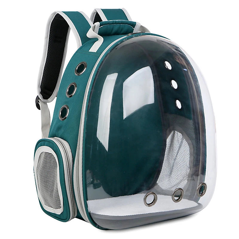 Cat Pet Carrier Backpack Portable Transparent Space Capsule Bubble Pet Backpack Cat Carrier Bag Breathable Pet Outgoing Backpack