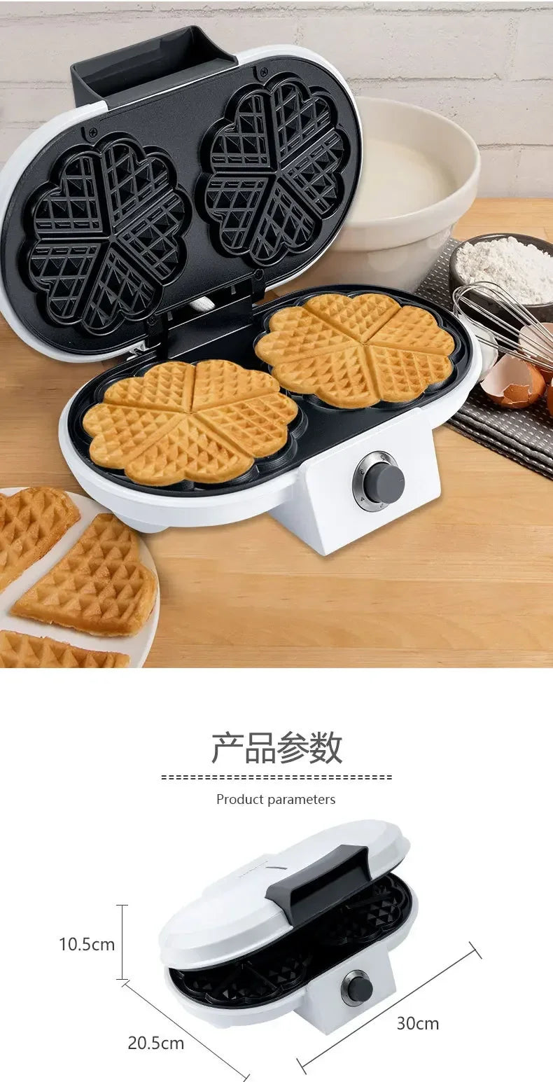 Houselin Belgian Waffle Maker, 4 Slices