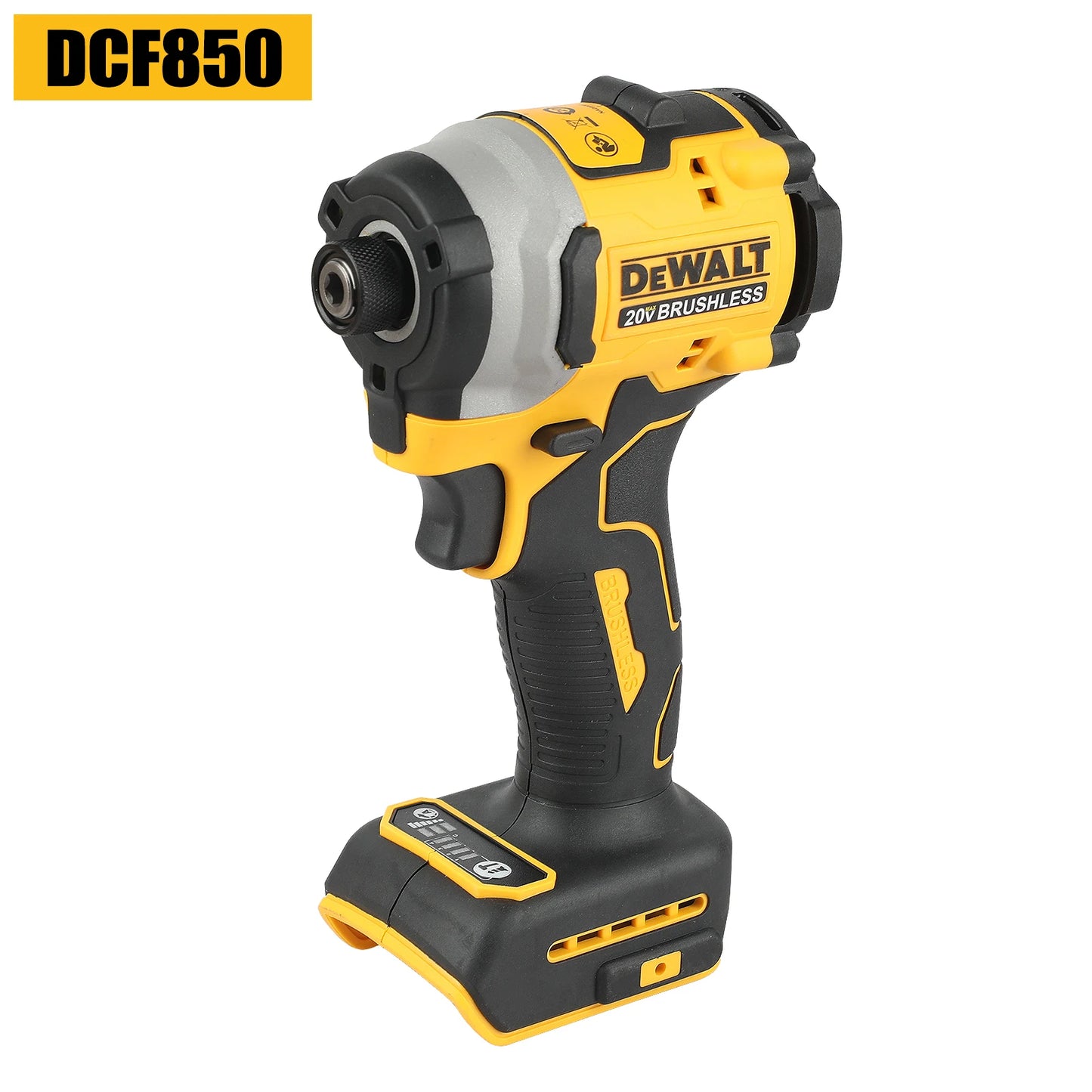 DeWaltDcd805Dcf850 bag Lithium Brushless Motor Screwdriver Electric Screwdriver Electric Hand Drill Impact Drill Combination Kit