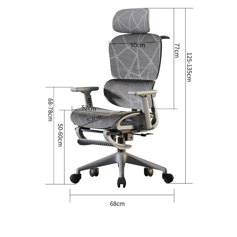 Carpeted Office Chairs Cheap Ergonomic Recliner Chairs Gaming Computer Wheels Free Shiping Adjustable Sedia Da Ufficio Furniture