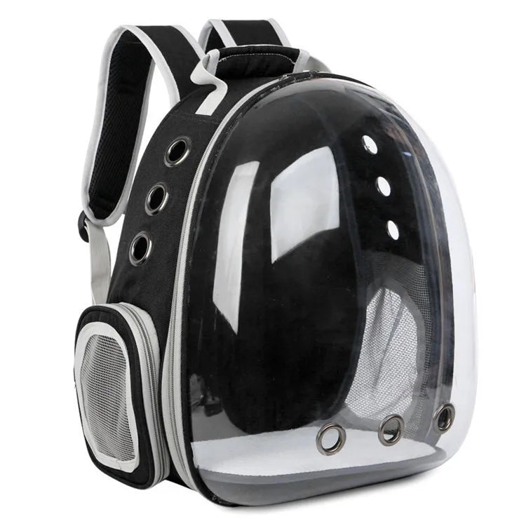 Cat Pet Carrier Backpack Portable Transparent Space Capsule Bubble Pet Backpack Cat Carrier Bag Breathable Pet Outgoing Backpack