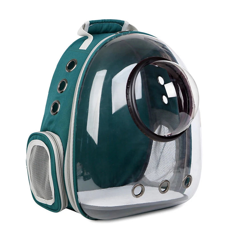 Cat Pet Carrier Backpack Portable Transparent Space Capsule Bubble Pet Backpack Cat Carrier Bag Breathable Pet Outgoing Backpack