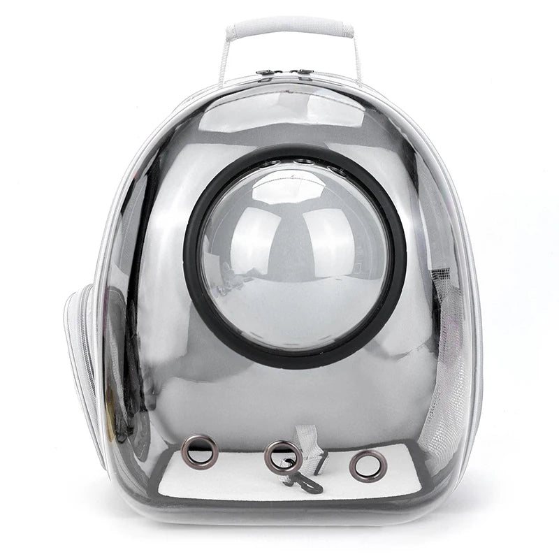 New Pet Cat Carrying Bag Breathable Portable Pet Outdoor Travel Backpack Transparent Bag Carrier Pet Transport Space Capsule Bag