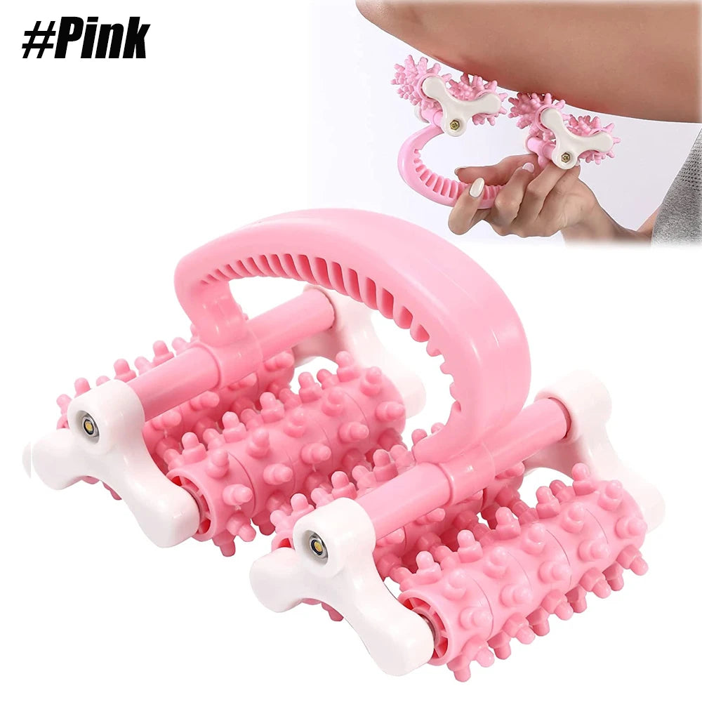 Muscle Massage Roller Increaser Fascia and Anti Cellulite Roller Fat Blasting Myofascial Release Tool for Back, Neck, Waist,Legs