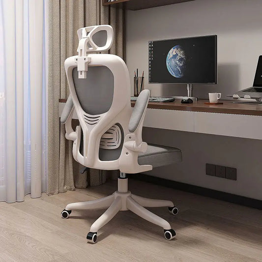 New Rotate Mesh Computer Chair Household Comfort Sedentary Lift Ergonomic Chair Dorm Office Study Chair Esports Swivel Chair