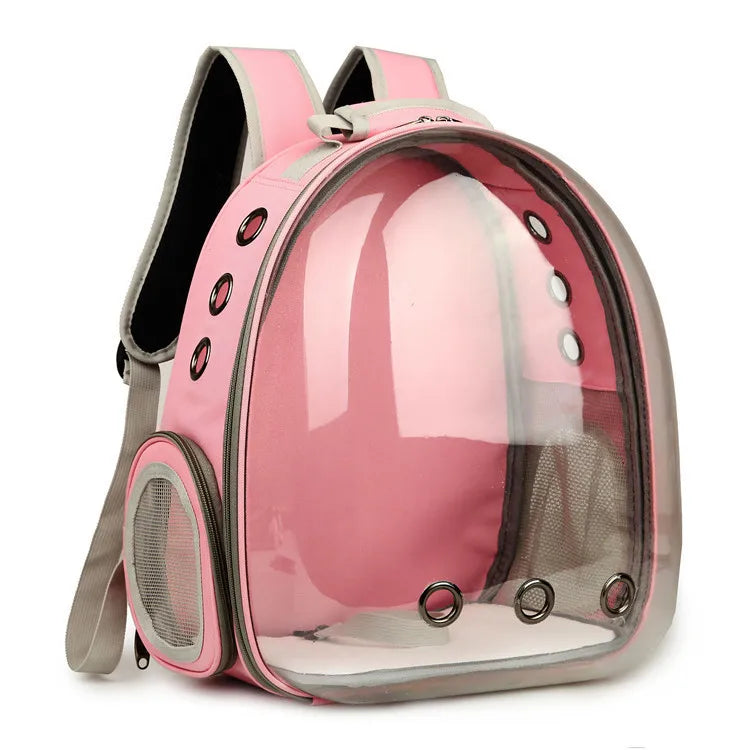 Cat Pet Carrier Backpack Portable Transparent Space Capsule Bubble Pet Backpack Cat Carrier Bag Breathable Pet Outgoing Backpack