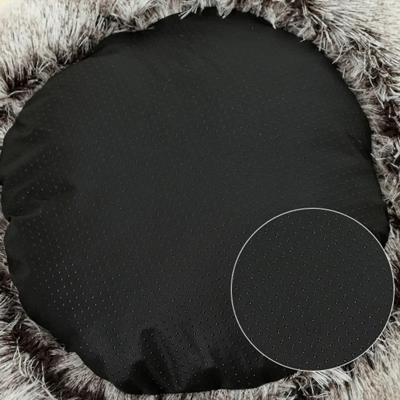 Winter Plush Pet Cat Bed Round Cat Cushion Cat House 2 In 1 Warm Cats Basket Pet Sleep Bag Kitten Nest Kennel for Small Dog Cats