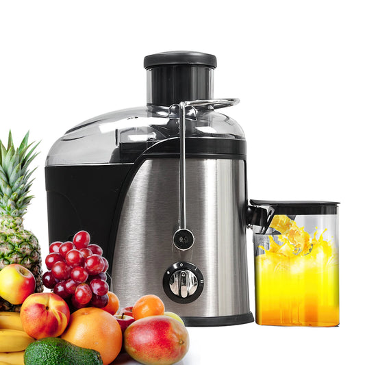 400W centrifugal electric juicer 3-inch large bore fruit  vegetable juicer 2-speed mixer blender