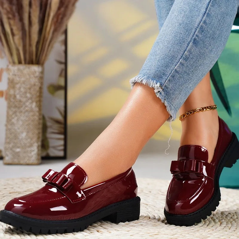 2024 New Summer Ladies Fashion Round Toe Retro Solid Color Mary Jane Shoes Daily Casual Shopping Ladies High Heels Zapatos Mujer