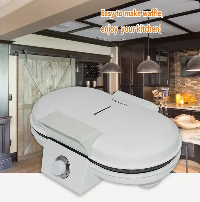 Houselin Belgian Waffle Maker, 4 Slices