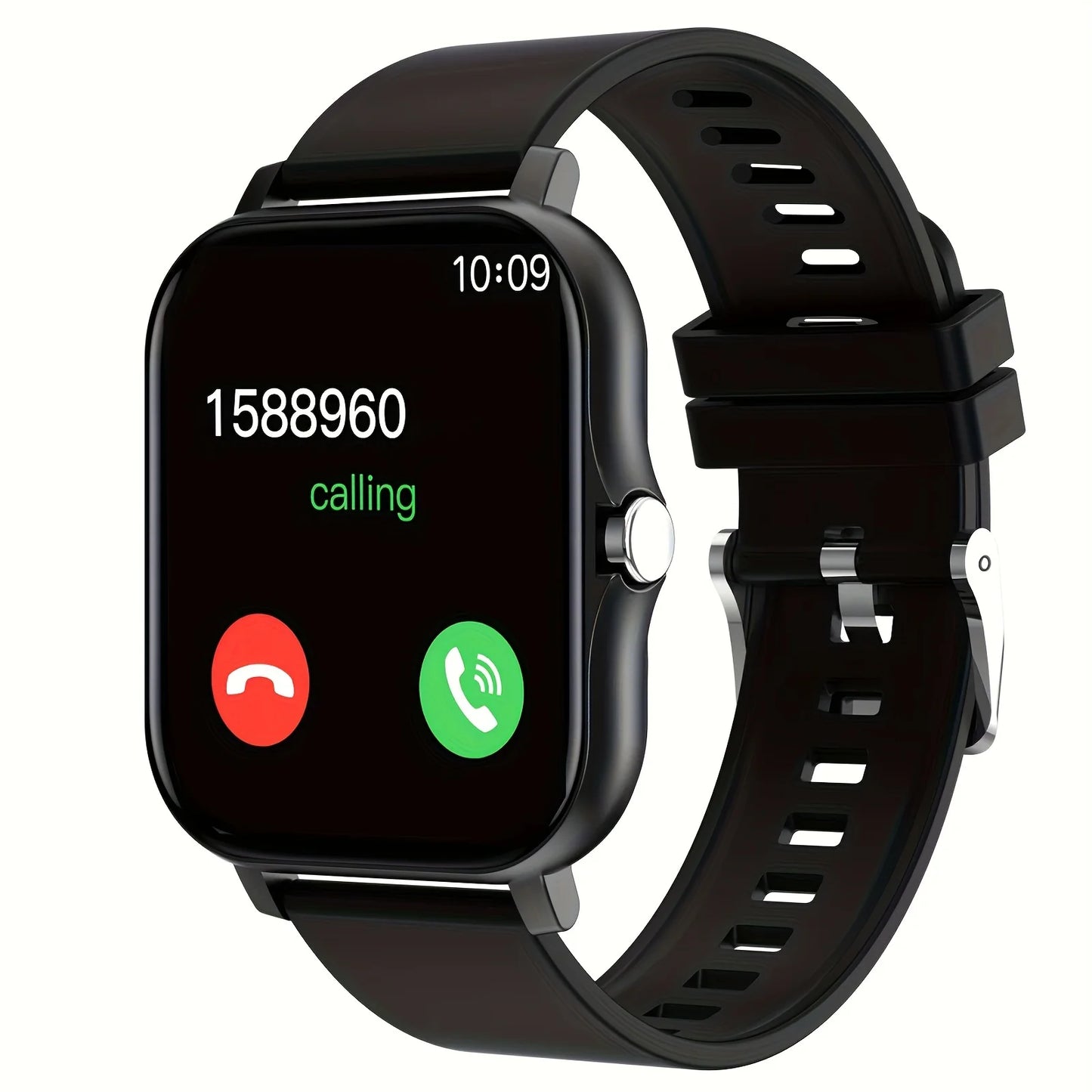 Smart watch, Bluetooth calls, message reminders, custom dial wallpaper, compatible with Android and iPhone