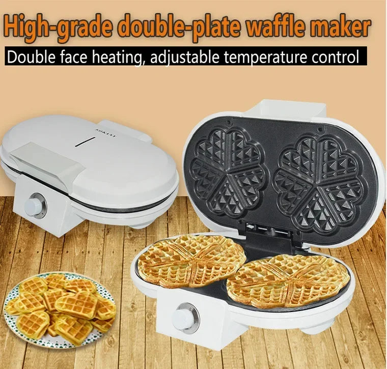 Houselin Belgian Waffle Maker, 4 Slices