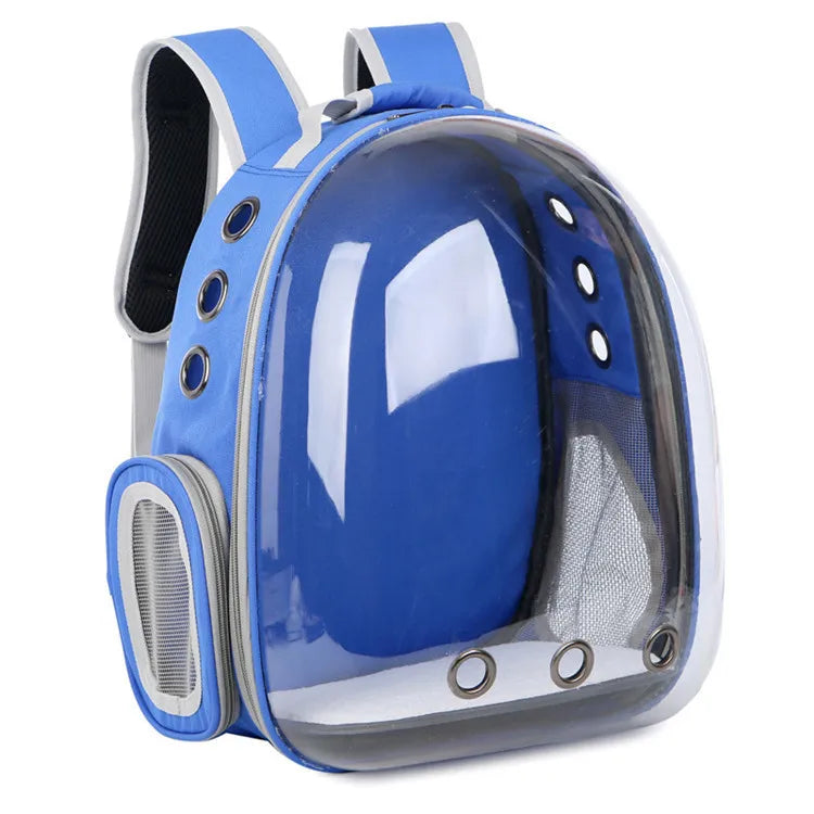 Cat Pet Carrier Backpack Portable Transparent Space Capsule Bubble Pet Backpack Cat Carrier Bag Breathable Pet Outgoing Backpack