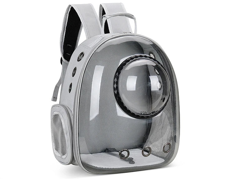 New Pet Cat Carrying Bag Breathable Portable Pet Outdoor Travel Backpack Transparent Bag Carrier Pet Transport Space Capsule Bag