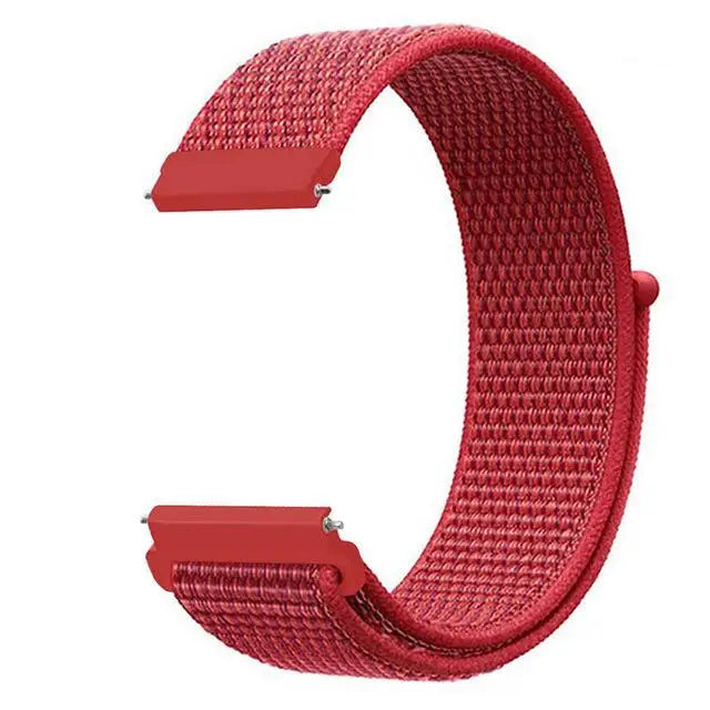 Nylon Loop Woven Strap for Huami Amazfit GTR 42MM 47MM Smart Watch Wearable Wrist Bracelet for Amazfit GTS 3 2 2e Watchband