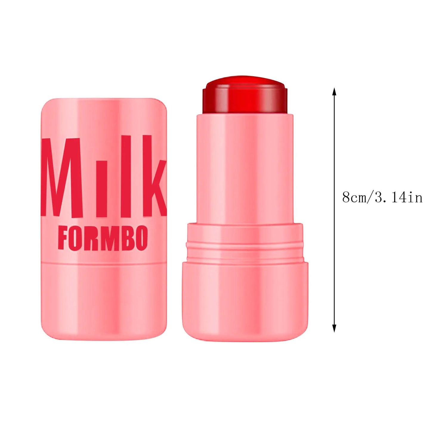 Milk Jelly Blush Milk Makeup Jelly Tint Blush Milk Cooling Water Jelly Tint 0.18 Oz Water Jelly Tint Stick Sheer Lip Cheek Stain